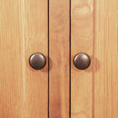 vidaXL Széf Barna 112 x 33.5 x 70 cm Masszív tölgyfa