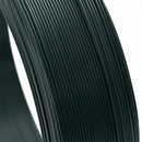 vidaXL zöldesfekete acél kerítésösszekötő drót 250 m 2,3/3,8 mm