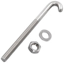 vidaXL 25 szett hornyos J-csavar anyával és alátéttel M8 x 120 mm