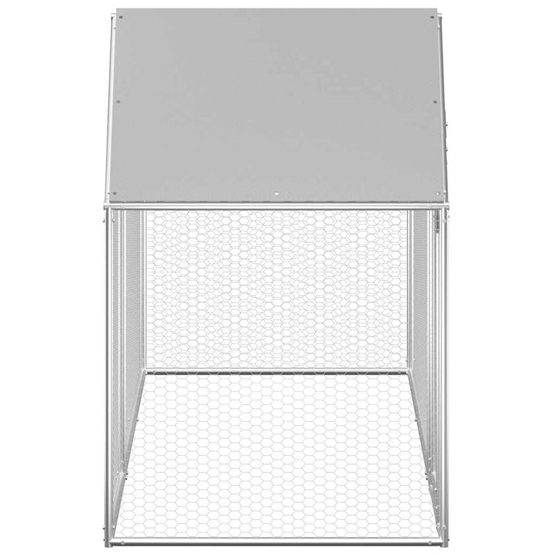 vidaXL horganyzott acél tyúkól 3 x 1 x 1,5 m