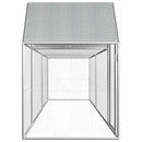 vidaXL horganyzott acél tyúkól 5 x 1 x 1,5 m