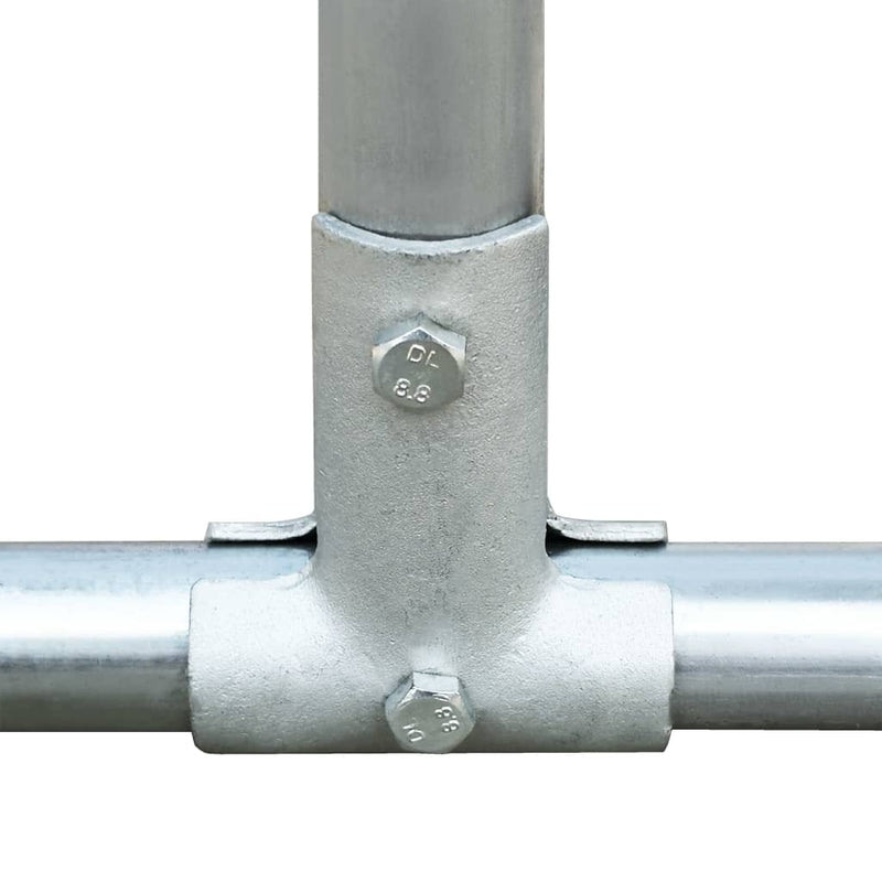 vidaXL horganyzott acél tyúkól 5 x 1 x 1,5 m