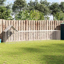 vidaXL horganyzott acél tyúkól 5 x 1 x 1,5 m