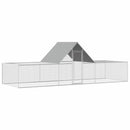 vidaXL horganyzott acél tyúkól 6 x 2 x 2 m