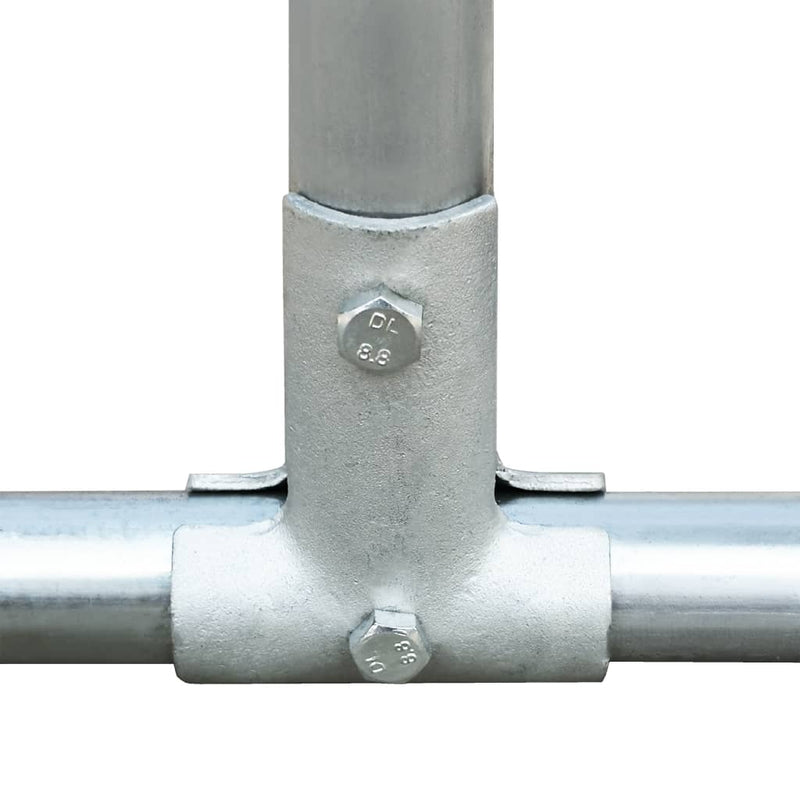 vidaXL horganyzott acél tyúkól 10 x 2 x 2 m