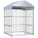 vidaXL kültéri kutyakennel tetővel 150 x 150 x 200 cm