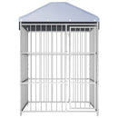 vidaXL kültéri kutyakennel tetővel 150 x 150 x 200 cm