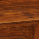 vidaXL tömör akácfa tálalószekrény 115 x 35 x 86 cm