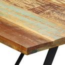 vidaXL tömör újrahasznosított fa étkezőasztal 180 x 90 x 76 cm