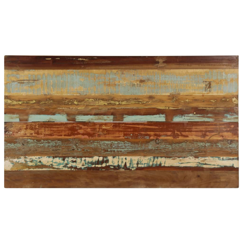 vidaXL tömör újrahasznosított fa étkezőasztal 140 x 80 x 76 cm