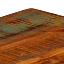 vidaXL tömör újrahasznosított fa dohányzóasztal polccal 100x60x35 cm