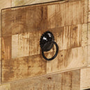 vidaXL tömör mangófa dohányzóasztal 80 x 40 x 35 cm