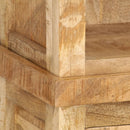 vidaXL tömör mangófa könyvespolc 50 x 30 x 180 cm