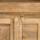 vidaXL tömör mangófa könyvespolc 50 x 30 x 180 cm