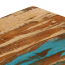vidaXL tömör újrahasznosított fa és acél dohányzóasztal 100x50x35 cm