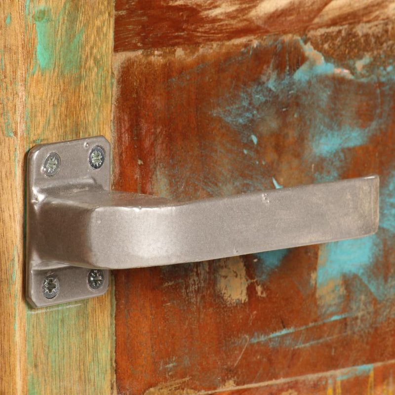 vidaXL tömör újrahasznosított fa dohányzóasztal 85 x 55 x 40 cm