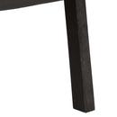 vidaXL fekete valódi bőr karosszék