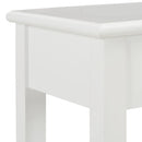 vidaXL fehér fa tálalóasztal 110 x 35 x 80 cm