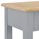 vidaXL szürke fa tálalóasztal 110 x 35 x 80 cm