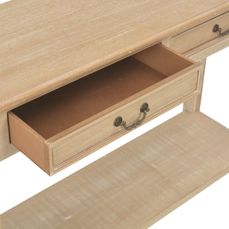vidaXL fa tálalóasztal 110 x 35 x 80 cm