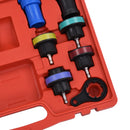 vidaXL 18 darabos hűtőrendszer- és hűtősapka-nyomásmérő