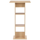 vidaXL tölgy bárasztal 60 x 60 x 110 cm