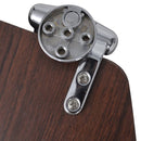 vidaXL 2 db barna MDF WC ülőke lassan csukódó fedéllel