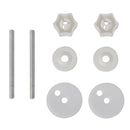 vidaXL 2 db barna MDF WC ülőke lassan csukódó fedéllel