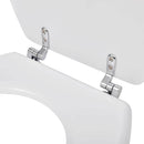 vidaXL 2 db fehér MDF WC ülőke