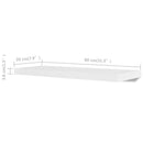 vidaXL 4 db fehér fali polc 80 cm