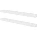 vidaXL 4 db fehér fali polc 100 cm