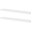 vidaXL 4 db fehér fali polc 120 cm