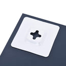 vidaXL edzett üveg falitükör polccal 60 x 60 cm