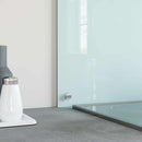 vidaXL fehér edzett üveg konyhai falburkoló 70 x 40 cm