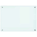 vidaXL fehér edzett üveg konyhai falburkoló 70 x 50 cm