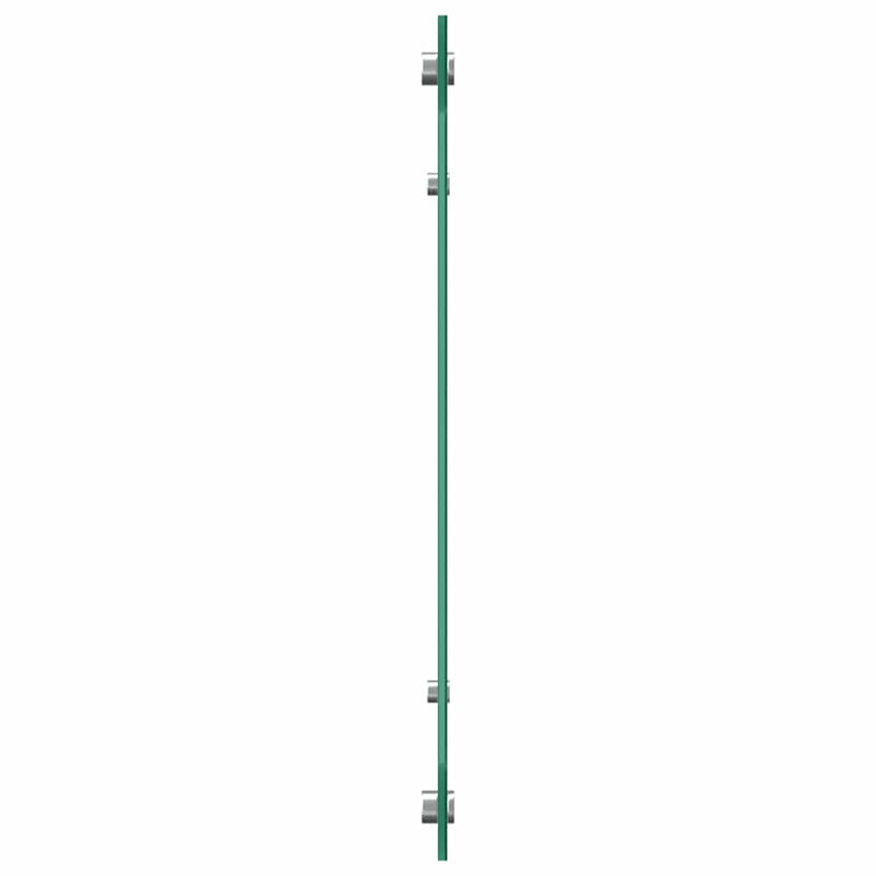 vidaXL fehér edzett üveg konyhai falburkoló 70 x 50 cm