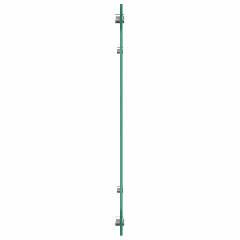 vidaXL fehér edzett üveg konyhai falburkoló 90 x 50 cm