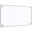 vidaXL átlátszó edzett üveg konyhai fröccsenésgátló 70 x 40 cm