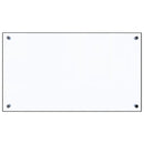 vidaXL átlátszó edzett üveg konyhai fröccsenésgátló 70 x 40 cm