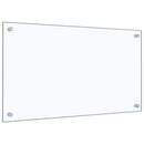 vidaXL átlátszó edzett üveg konyhai fröccsenésgátló 70 x 40 cm