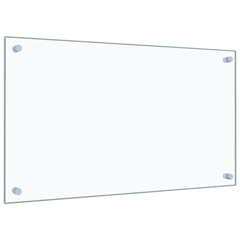 vidaXL átlátszó edzett üveg konyhai fröccsenésgátló 70 x 40 cm