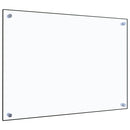 vidaXL átlátszó edzett üveg konyhai fröccsenésgátló 70 x 50 cm