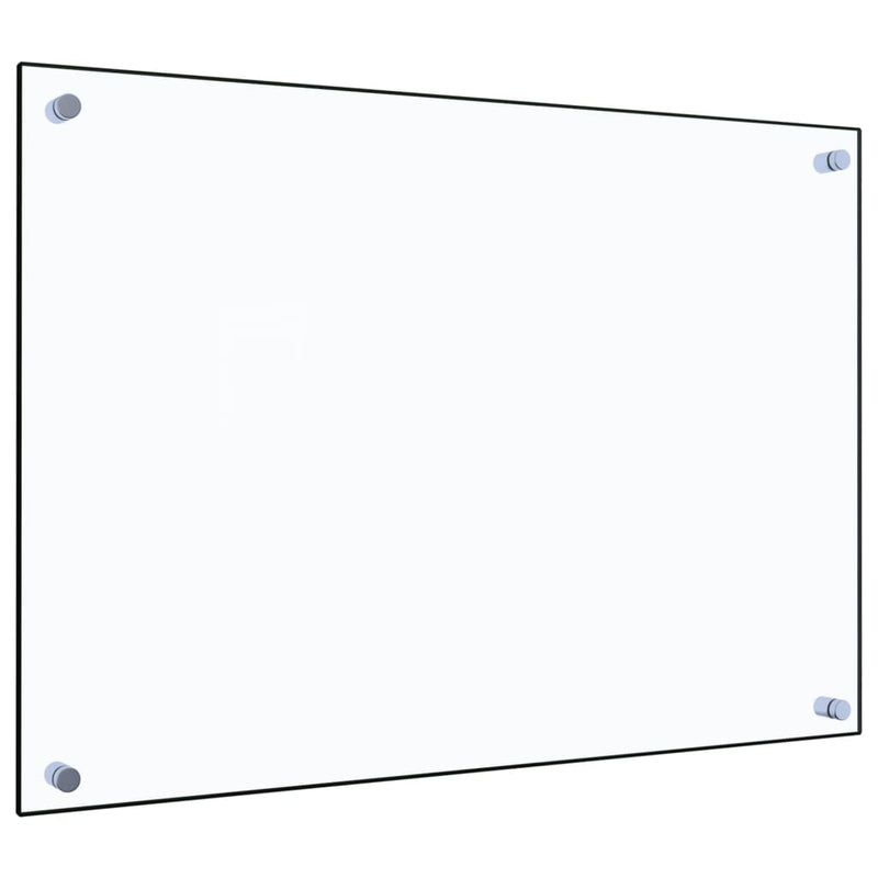 vidaXL átlátszó edzett üveg konyhai fröccsenésgátló 70 x 50 cm