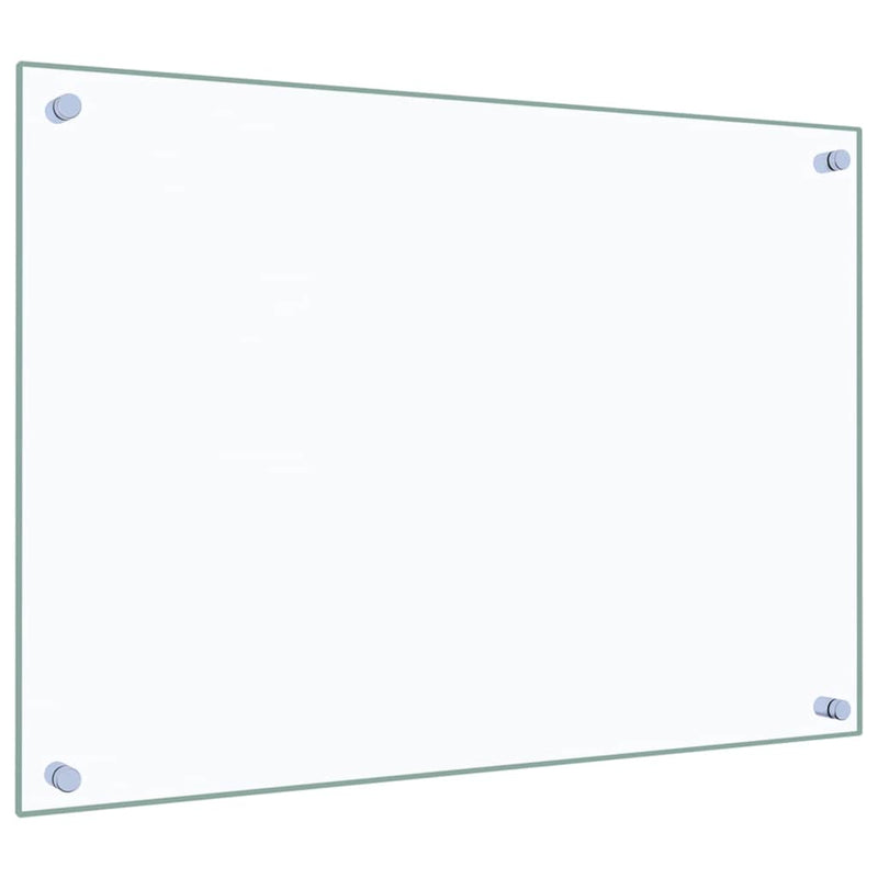 vidaXL átlátszó edzett üveg konyhai fröccsenésgátló 70 x 50 cm
