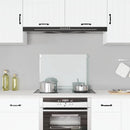 vidaXL átlátszó edzett üveg konyhai fröccsenésgátló 70 x 50 cm