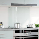 vidaXL átlátszó edzett üveg konyhai fröccsenésgátló 70 x 60 cm