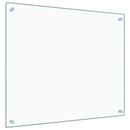 vidaXL átlátszó edzett üveg konyhai fröccsenésgátló 70 x 60 cm