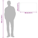 vidaXL átlátszó edzett üveg konyhai fröccsenésgátló 80 x 40 cm