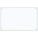 vidaXL átlátszó edzett üveg konyhai fröccsenésgátló 80 x 50 cm