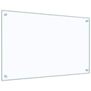 vidaXL átlátszó edzett üveg konyhai fröccsenésgátló 80 x 50 cm